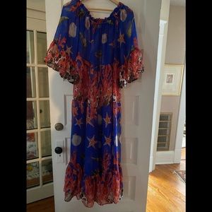 Outdazl sheer beach coverup